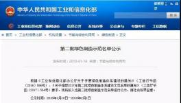 海螺、華新、華潤水泥等入選第二批綠色制造示范名單