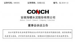 海螺水泥換屆，高登榜、王建超、吳斌等成為候選人