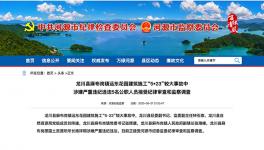 8死1傷事故，5名公職人員涉違紀被調查！