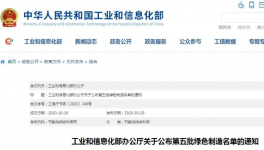 福建省35家企業(yè)躋身第五批國家級綠色工廠！