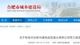 連發(fā)多起安全事故！三家混凝土企業(yè)被處理！