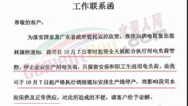 10月繼續(xù)限電！水泥大省漲！漲！漲！