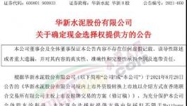 大事！海螺“出手”華新！